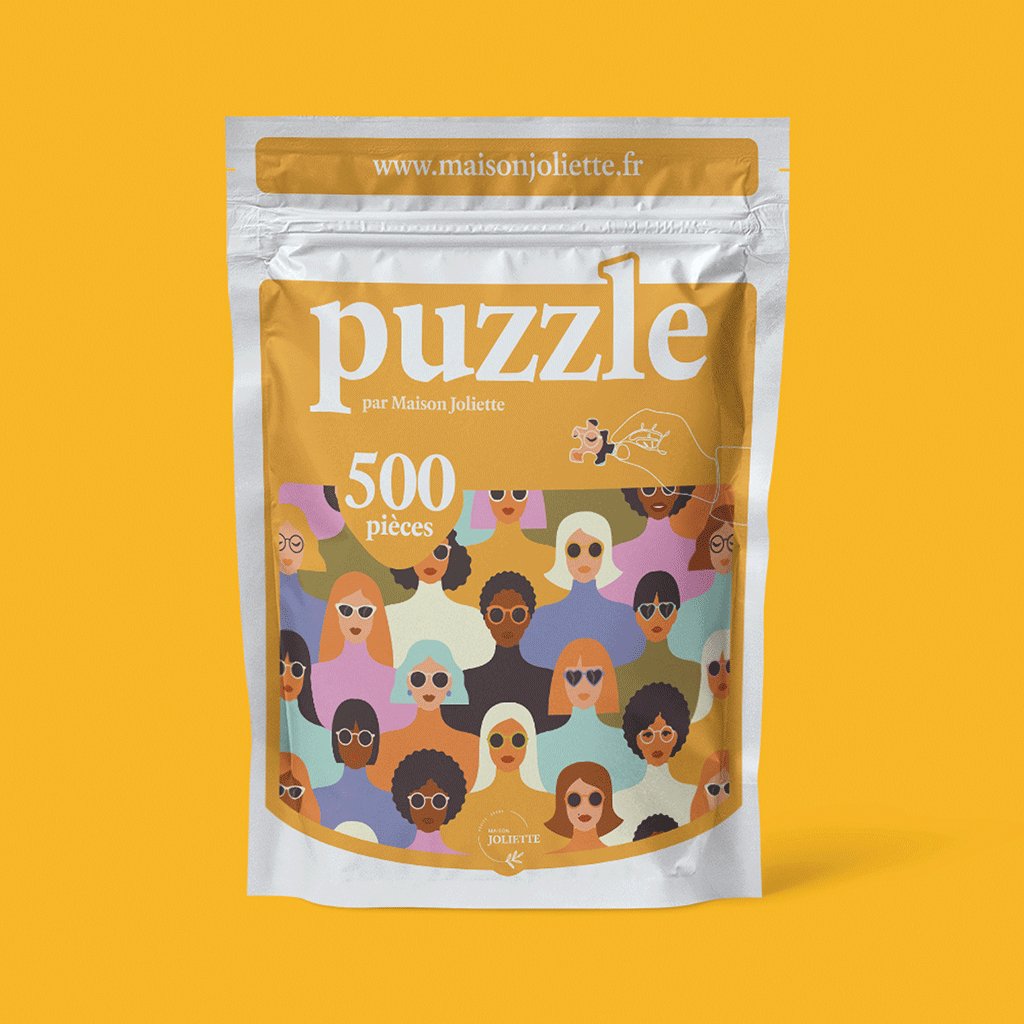 Puzzle 500 pièces - MultitudeMaison Joliette