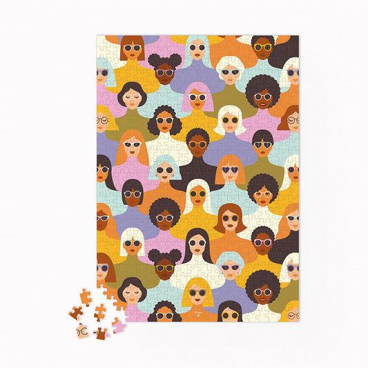 Puzzle 500 pièces - MultitudeMaison Joliette