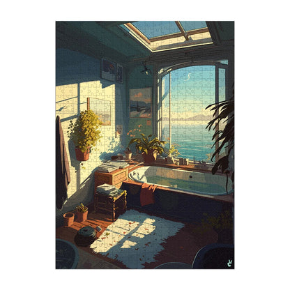 Puzzle 1000 pièces - Bain voyons !Piece & Love