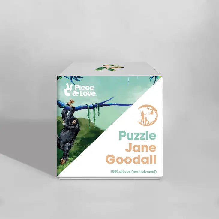 Puzzle 1000 pièces - Jane GoodallPiece & Love