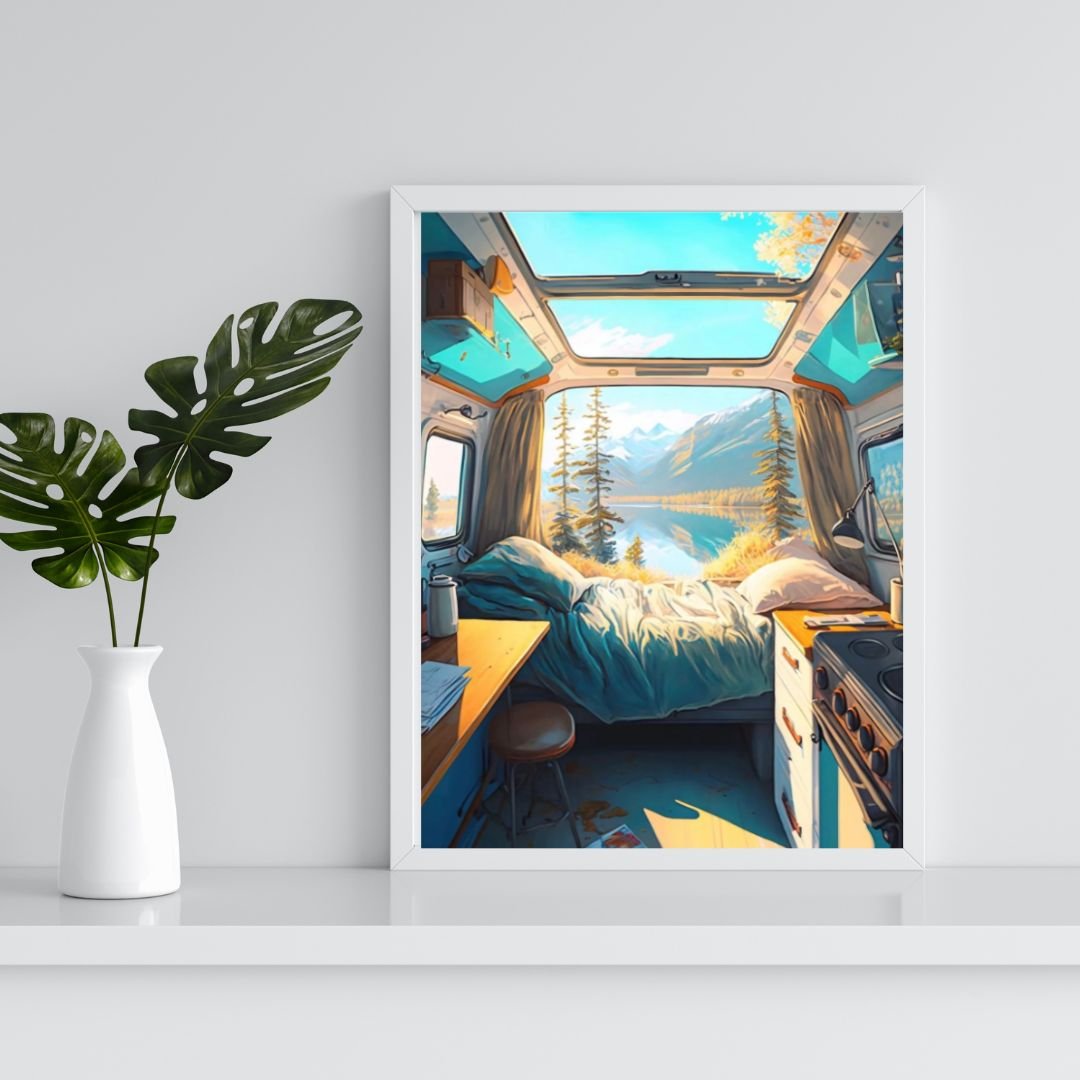 Puzzle 1000 pièces - Van life !Piece & Love