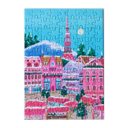 Mini puzzle 100 pièces - Riga MarketPiecely