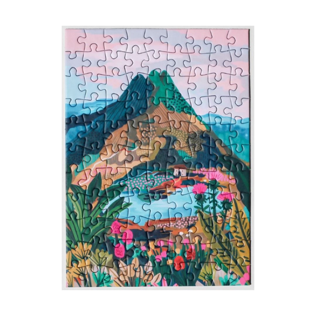 Mini puzzle 100 pièces - SnowdoniaPiecely