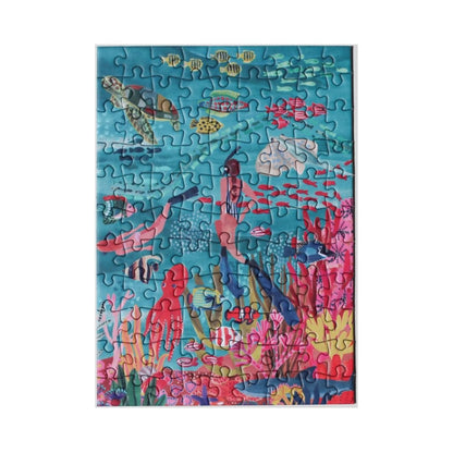 Mini puzzle 100 pièces - Under the SeaPiecely