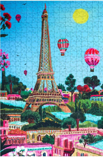 Puzzle 1000 pièces - Paris summerPiecely