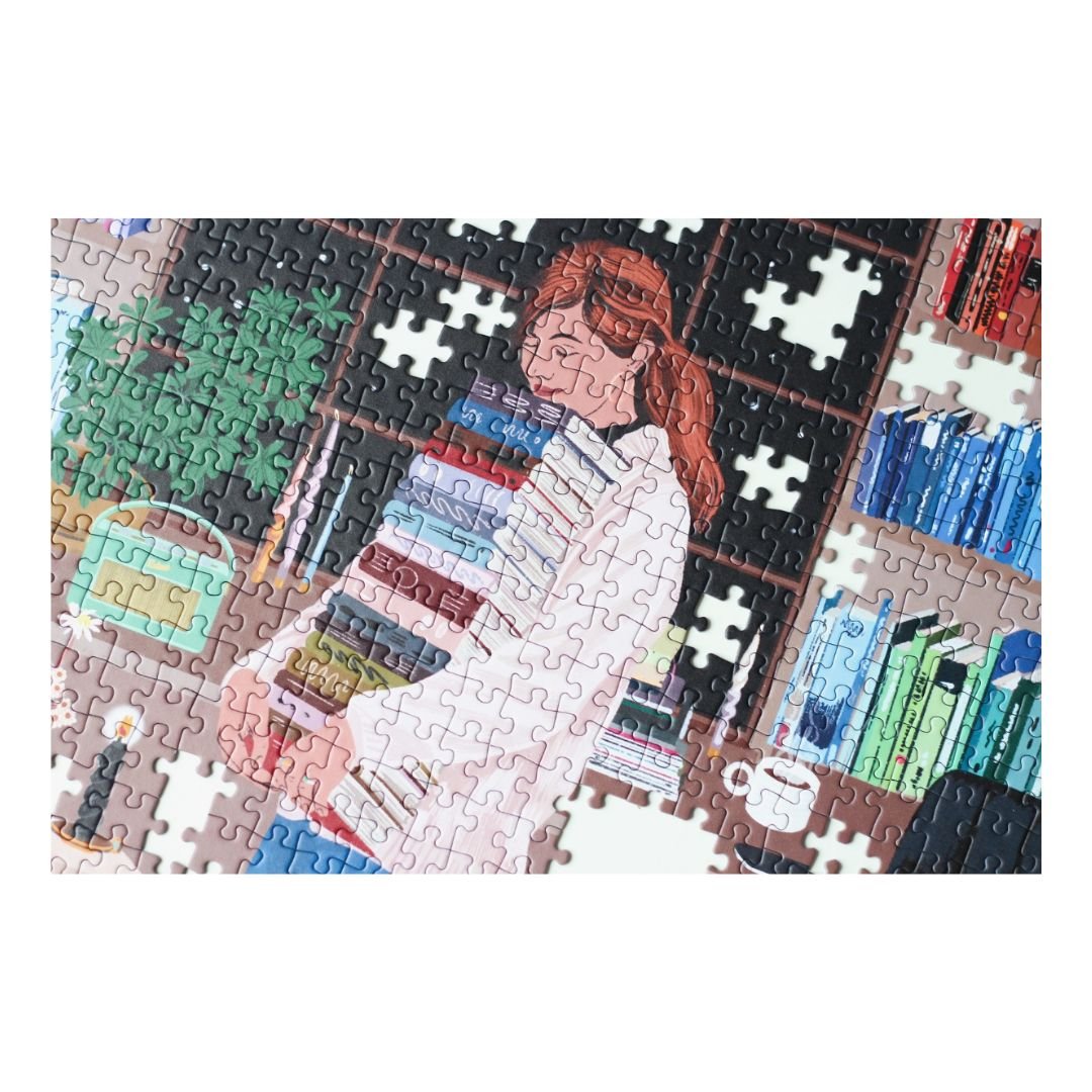 Puzzle 1000 pièces - Reading RoomPiecely