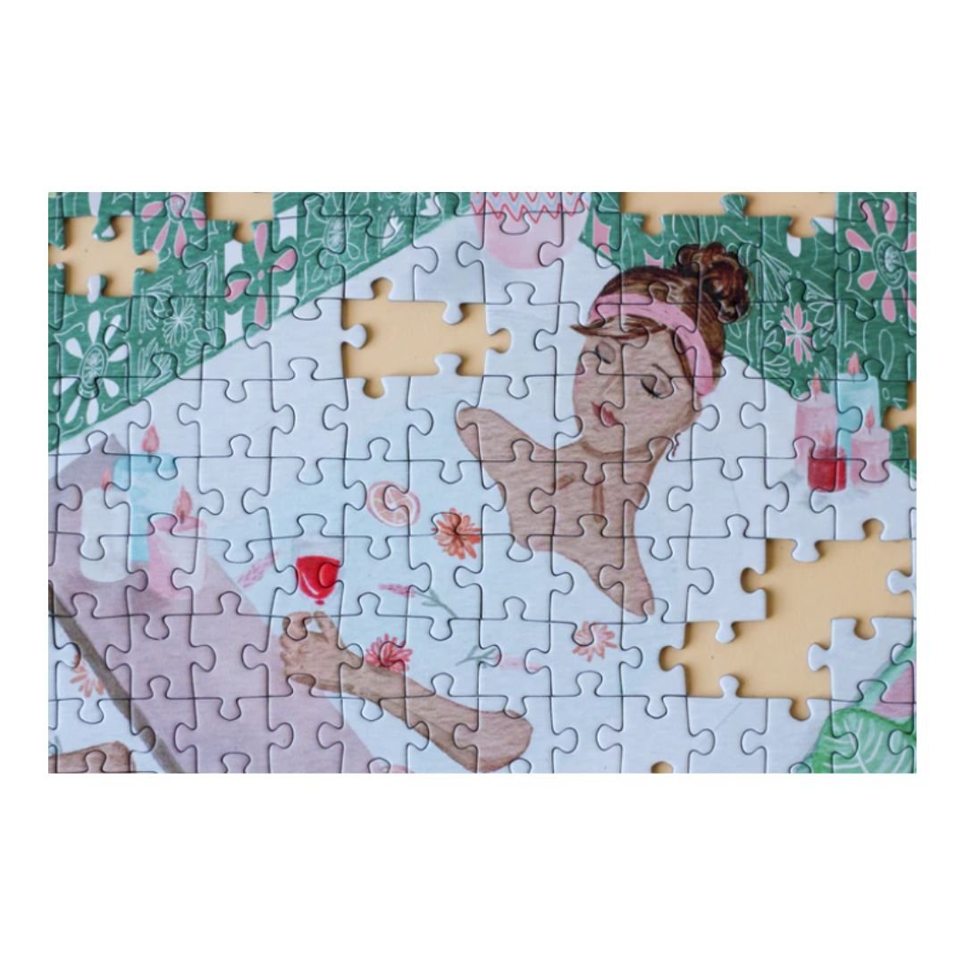 Puzzle 500 pièces - Bath TimePiecely