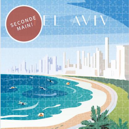 Puzzle 750 pièces - Tel-Aviv - Seconde Main